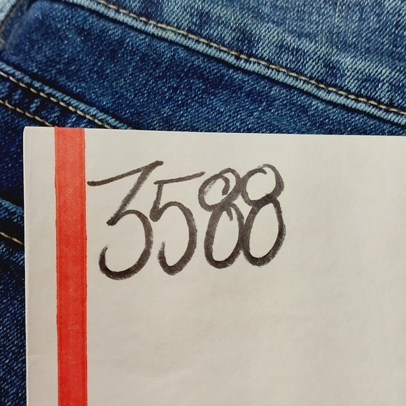 Lucky Brand Blue Denim Light Wash Blue Classic Five Pockets Jeans P3588 - Picture 11 of 11